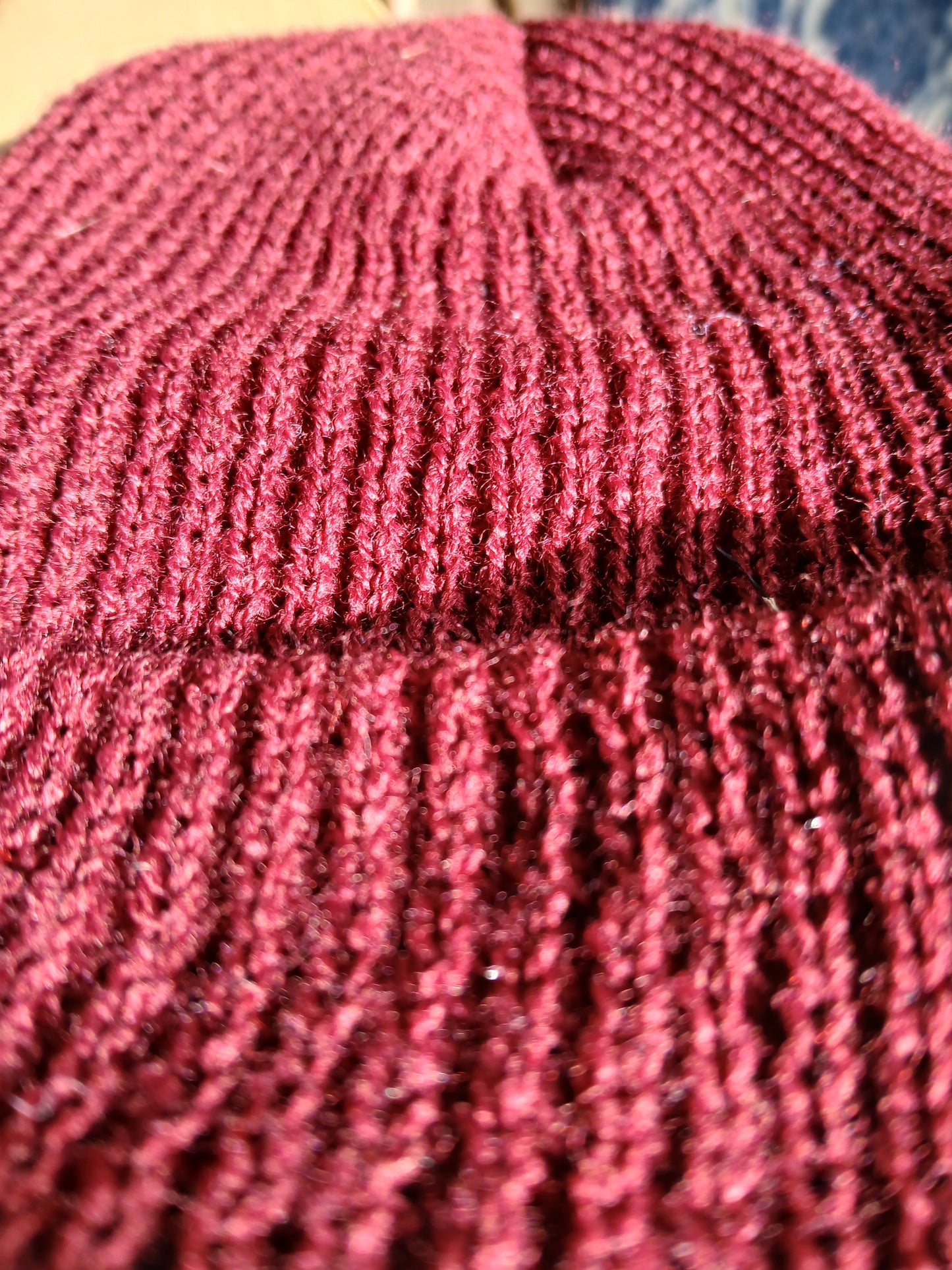 Burgundy Beanie